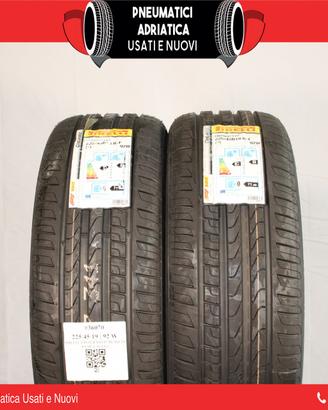 2 Gomme NUOVE 225 45 R 19 Pirelli SPED GRATIS