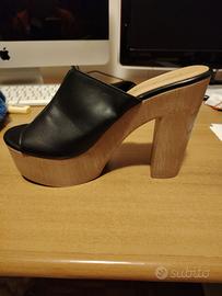 zoccoli con tacco 
