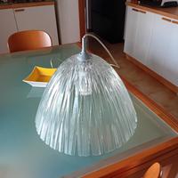 lampadario Calligaris di plexiglass