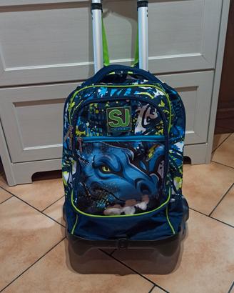 zaino Seven SJ gang con trolley sganciabile 