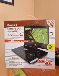 Lettore DVD portatile/TV Cobra Combo Camelia 2