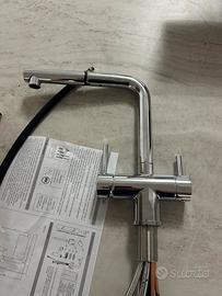 Ribinetto con doccetta  3 vie