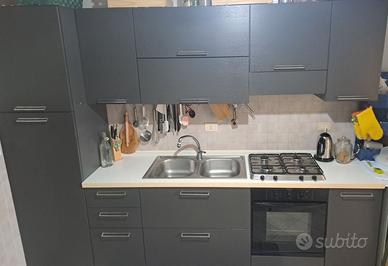 Cucina lineare 3m + elettrodomestici