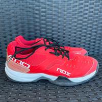 Scarpe  Padel Nox AT10 rosse taglia 45 uomo
