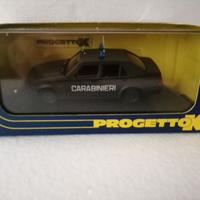 modellino alfa romeo- alfa 75 carabinieri