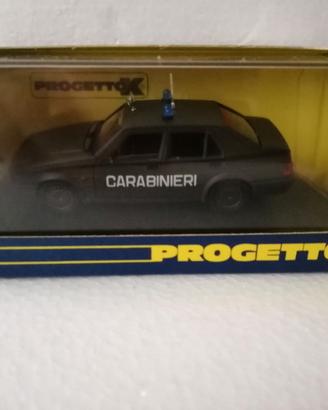 modellino alfa romeo- alfa 75 carabinieri