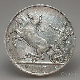 10 LIRE 1930 VITTORIO EMANUELE III ROMA GIG.59 NC