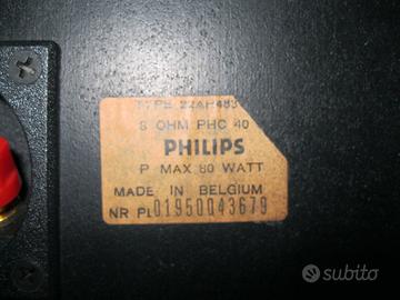 Casse vintage Paso PS 75+ampl. Karaoke