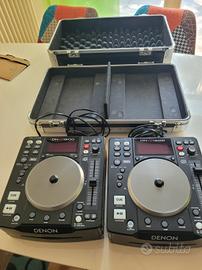 Coppia Lettori denon Dn-s1200 con valigetta