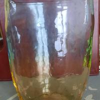 Vaso da fiori in vetro colorato