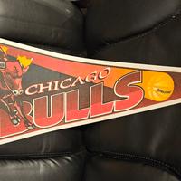 Bandierina/banner triangolare Chicago Bulls NBA