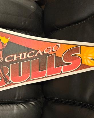Bandierina/banner triangolare Chicago Bulls NBA