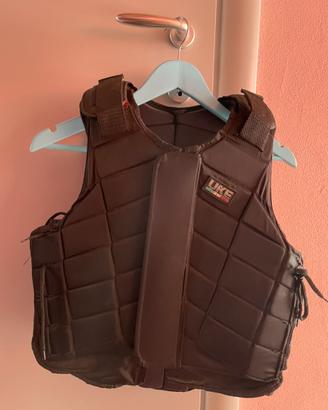 Bustino protettivo equitazione sci snowboard