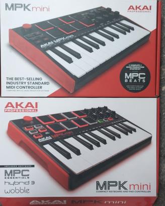 Due Akai MPC mini mkii NUOVI con custodia