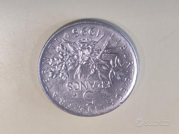 5 franchi francesi 1995