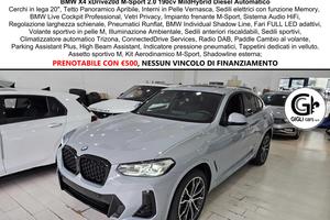 BMW X4 20d M-Sport Tetto Navi CAM LED Clima3Zone M