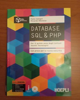 Libro superiori Database.SQL&PHP con CD.