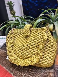 Borsa crochet Ananas