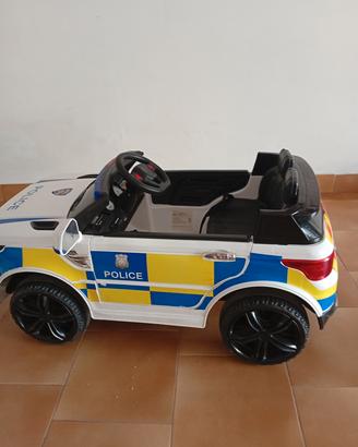 Macchina elettrica HOMCOM Polizia 12 V 370-187V70