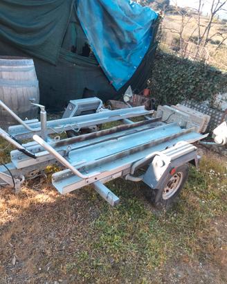 carrello portamoto ellebi 