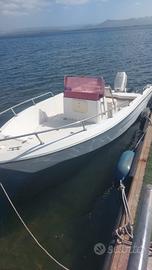 BARCA OPEN 5,50 m + SUZUKI 40 CV 3 CILINDRI