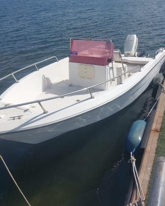 BARCA OPEN 5,50 m + SUZUKI 40 CV 3 CILINDRI