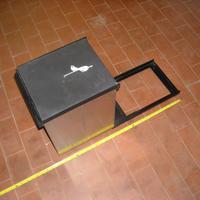 pattumiera da incasso - scorrevole 18 Lt