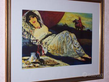 Litografia Salvatore Fiume cm 50x70