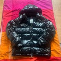 giubbotto moncler nero imbottito invernale 