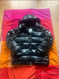 giubbotto moncler nero imbottito invernale 