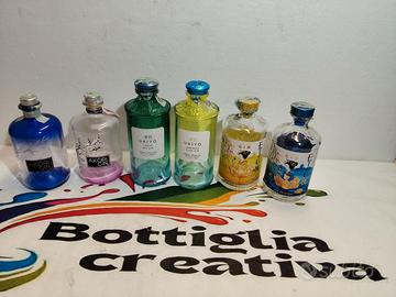 6 BOTTIGLIE VUOTE DI GIN GIAPPONESE COPPIE 