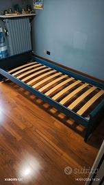 Letto singolo con doghe  190 x 80 cm