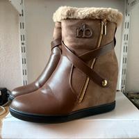 Roccobarocco stivaletto con zeppa🔥taglia 39