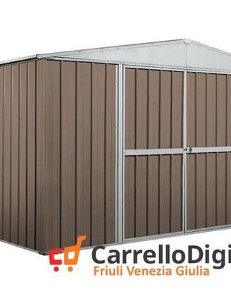 Box in lamiera di Acciaio 360x260cm 9mq tortora