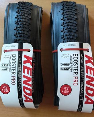 Copertoni Tubeless NUOVI per gravel Kenda 700x33c