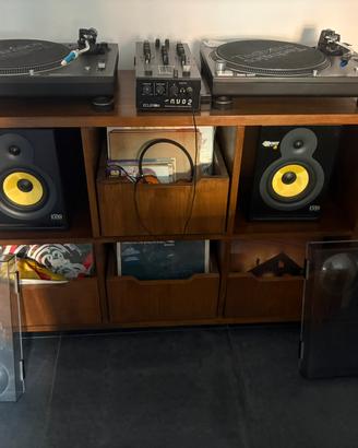 technics sl 1210 mk5 ecler nuo2 krk rokit 6