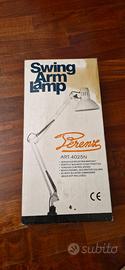 Lampada da scrivania nera nuova - Swing Arm Lamp