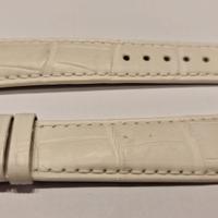 Cinturino Chopard alligatore bianco satinato 