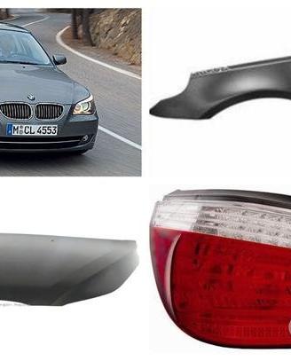 Bmw Serie 5 paraurti cofano airbag freni cerchi 07