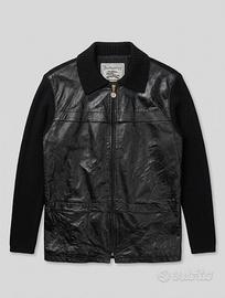 Burberrys Heritage – Hybrid Leather & Ribbed Knit 