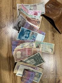 Banconote di varie nazioni per collezionismo