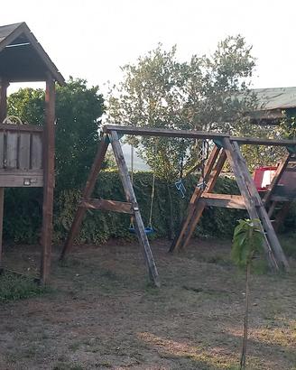 Giochi in legno da giardino per bambini