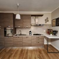 Cucina con penisola
