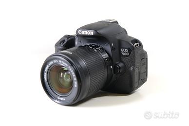 Canon EOS 700D + Obiettivo 18-55 STM + Treppiede