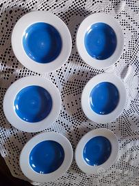 Piatti ceramica vintage. Ligne Hotesse. Nuovo