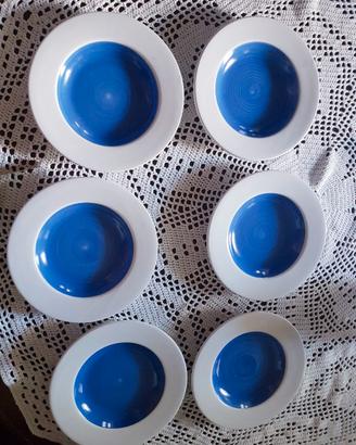 Piatti ceramica vintage. Ligne Hotesse. Nuovo