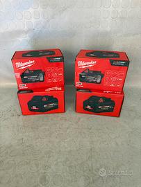 Batterie Milwaukee M18 da 8 ah Forge sigillate