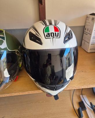 casco agv + casco aperto