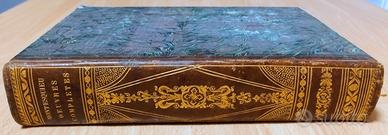 Libro epoca Oeuvres Completes de Montesquieu 1838