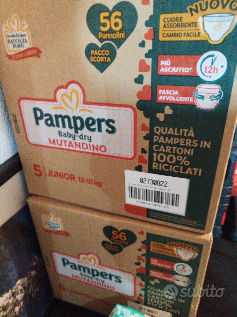 Pannolini Pampers Progressi Mutandino Taglia 5 Pacco Scorta da 4 Confezioni